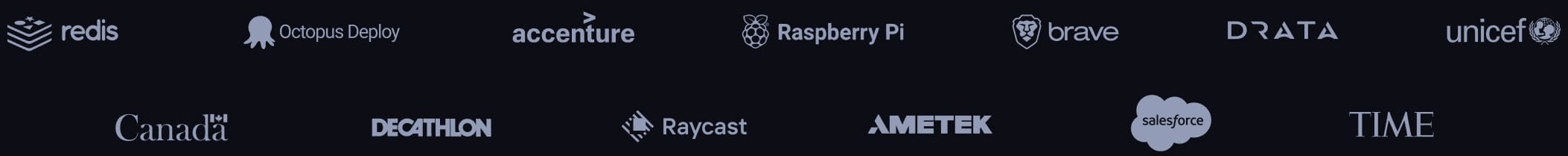 Better Stack customers include Redis, Octopus Deploy, Accenture, Raspberry Pi Foundation, Brave, Drata, Unicef, Canada, Decathlon, Raycast, Ametek, Align, Salesforce and Time magazine