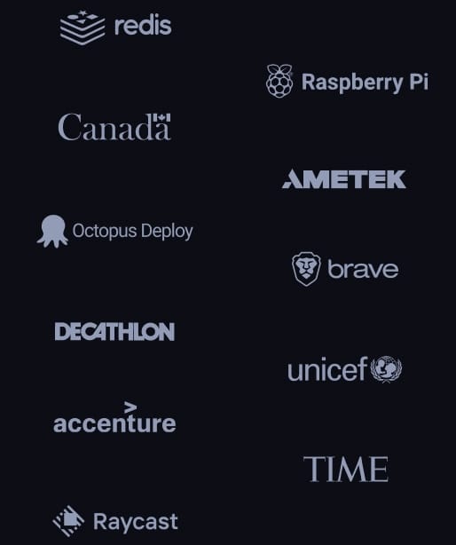 Better Stack customers include Redis, Octopus Deploy, Accenture, Raspberry Pi Foundation, Brave, Drata, Unicef, Canada, Decathlon, Raycast, Ametek, Align, Salesforce and Time magazine