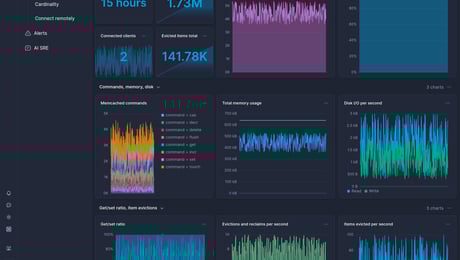 Screenshot of dashboard template